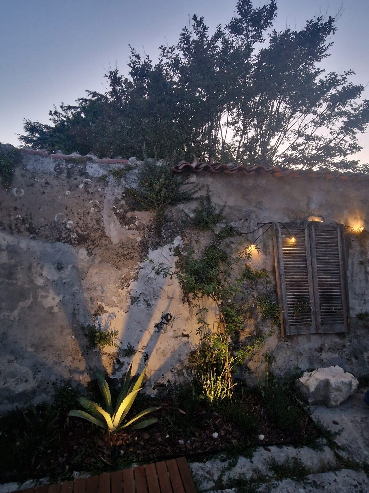 Garten mit Beleuchtung, Atlantikhaus Arvert