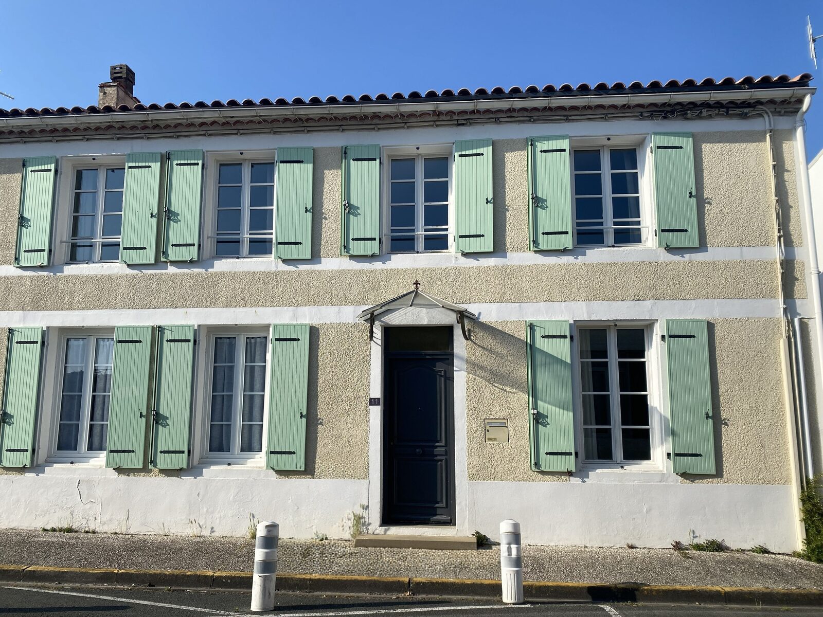 Hausfassade, Atlantikhaus Arvert