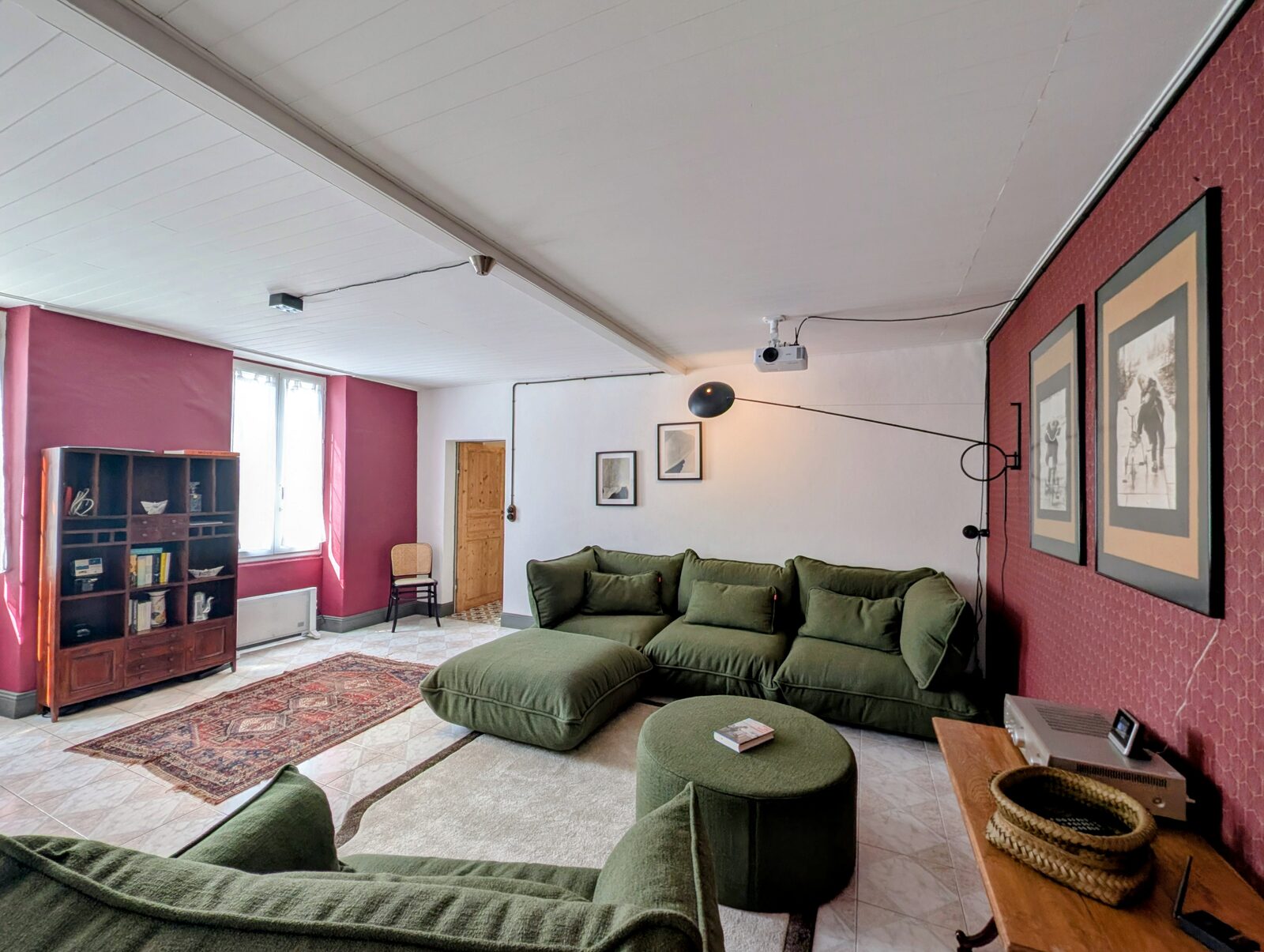 Wohnzimmer, Atlantikhaus Arvert