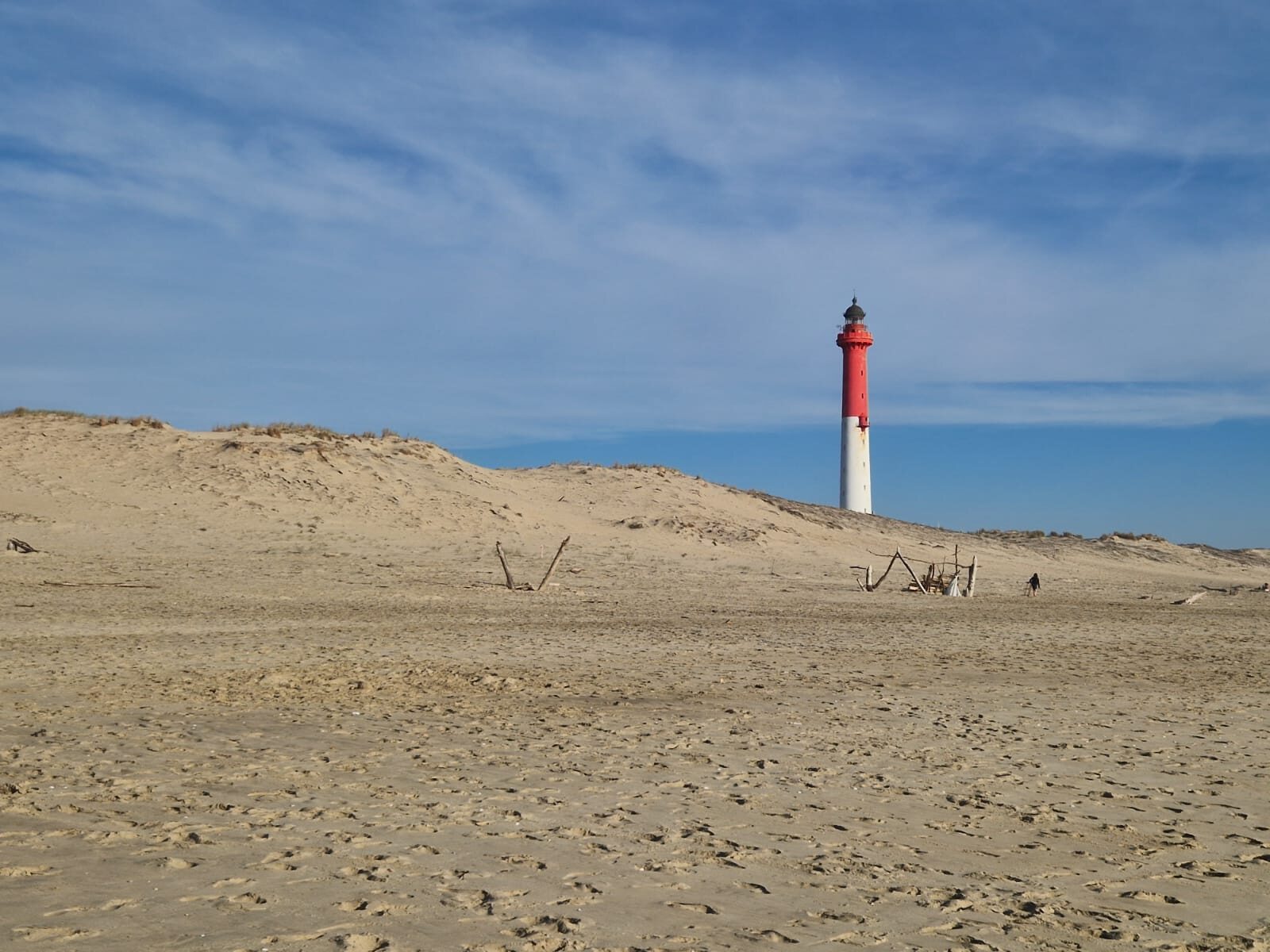 Leuchtturm La Coubre im Sand, Côte Sauvage